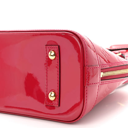 Louis Vuitton Vernis Alma BB Cherry 9 of 9