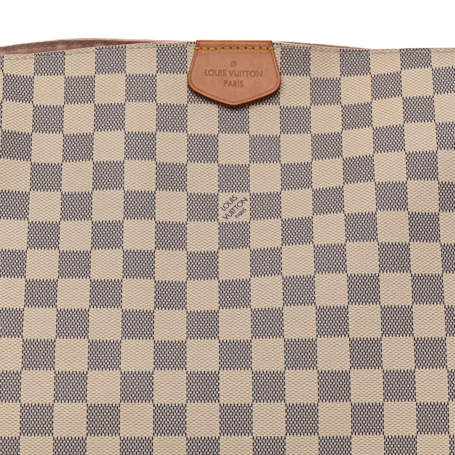 Louis Vuitton Damier Azur Graceful MM Rose Ballerine 7 of 10