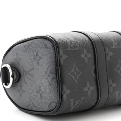 Louis Vuitton Reverse Monogram Eclipse Keepall XS Black 7 of 9
