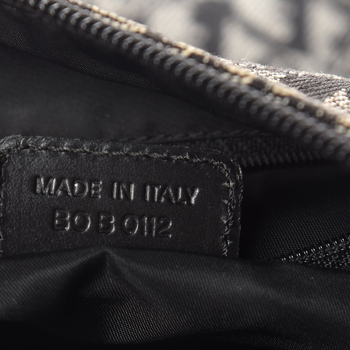Monogram Messenger Black