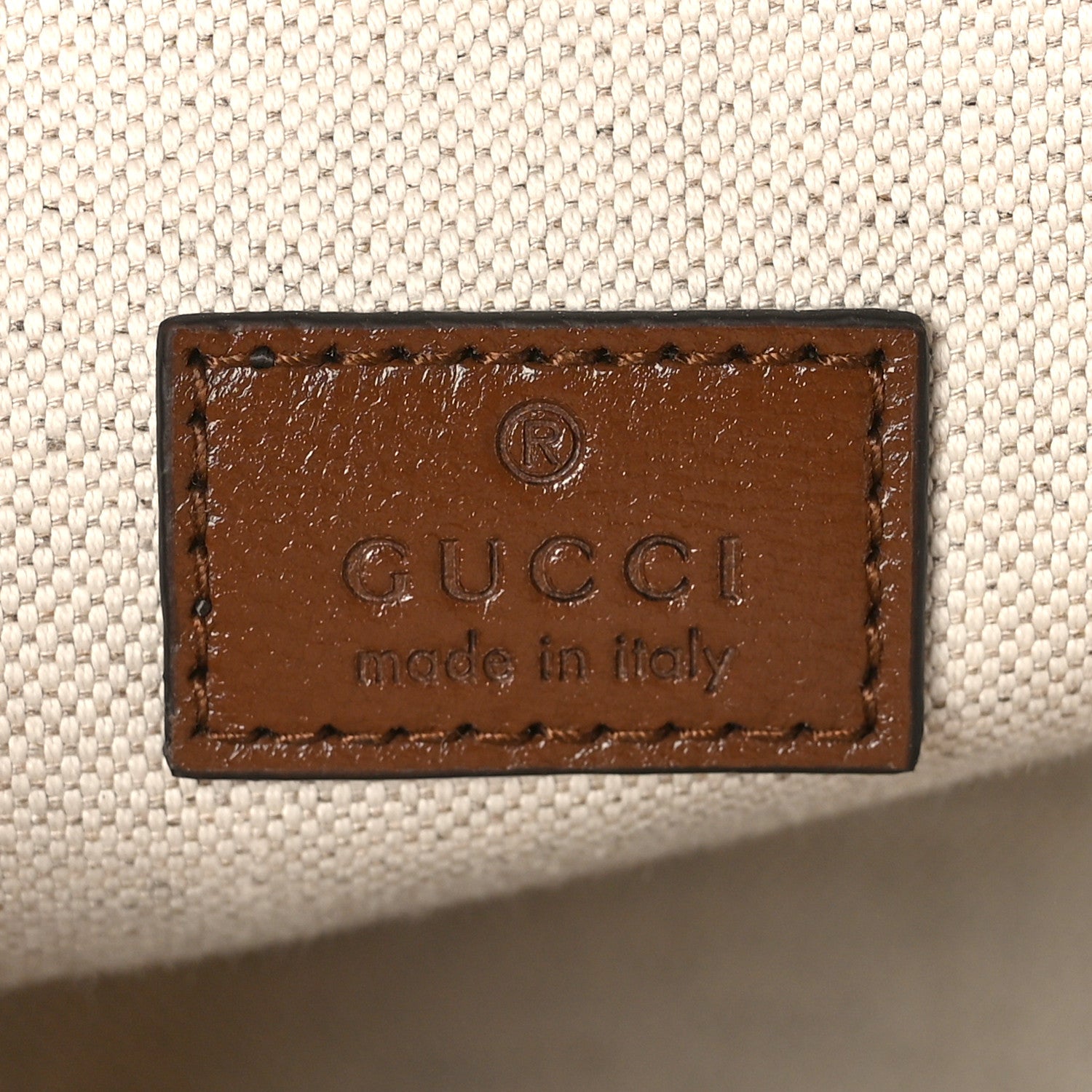 Gucci GG Supreme Monogram Azalea Calfskin Retro Interlocking G Multi-Function Bag Beige Ebony Brown Sugar 7 of 10