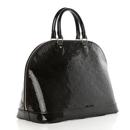 Louis Vuitton Vernis Alma GM Amarante 3 of 11