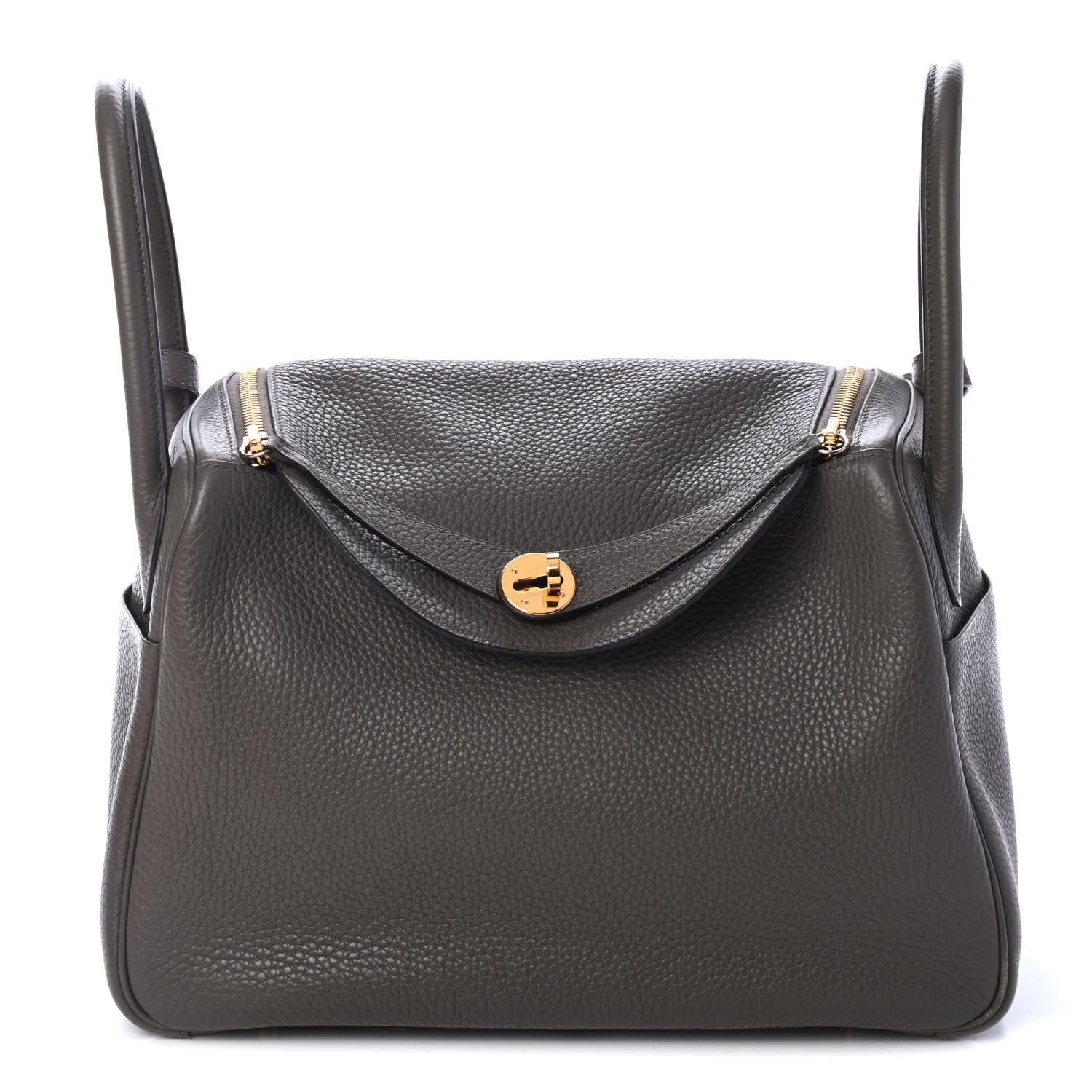 Hermes Taurillon Clemence Lindy 30 Etain 1 of 9