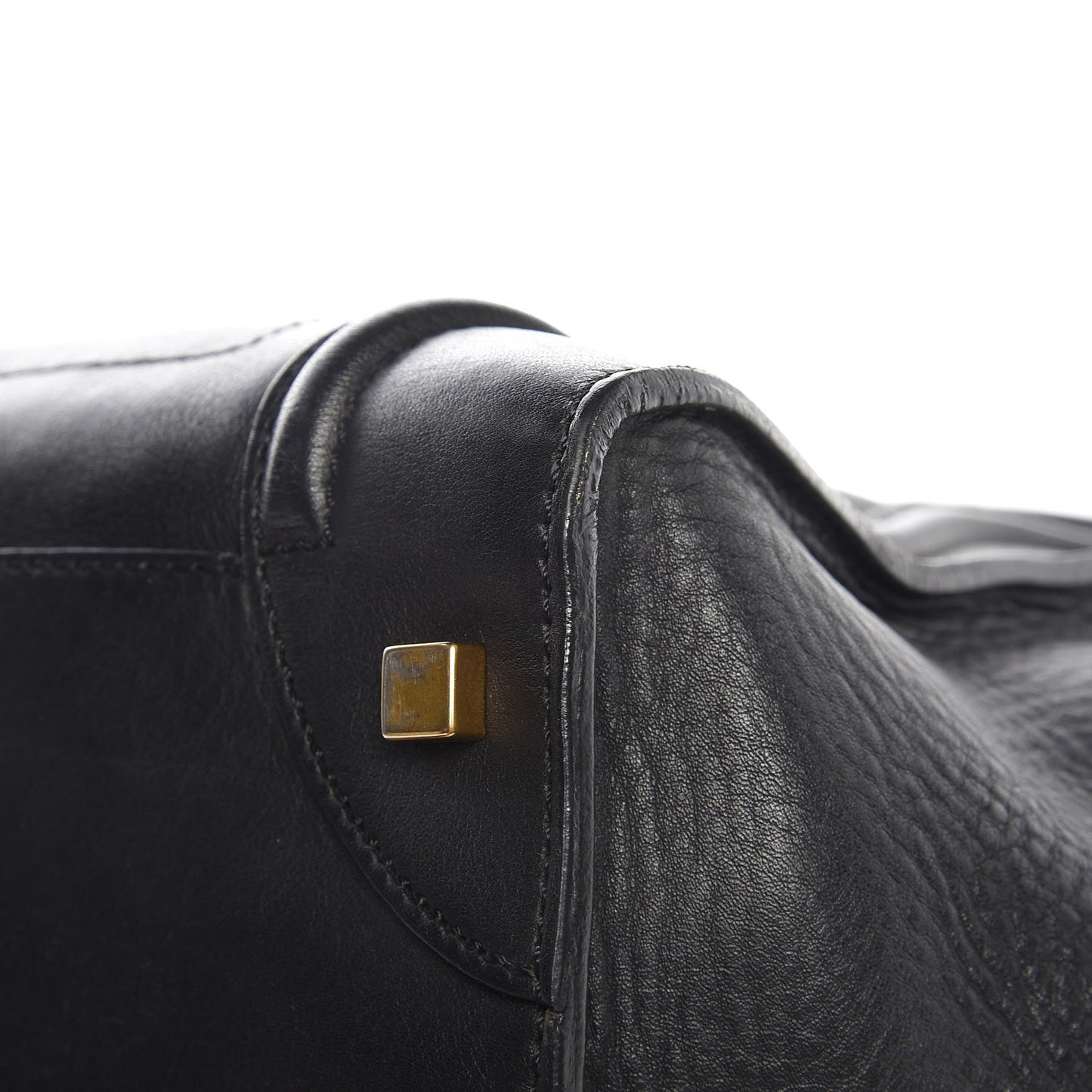 Smooth Calfskin Mini Luggage Black