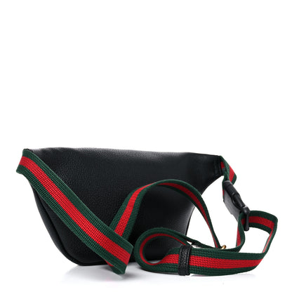 Gucci Grained Calfskin Small Logo Belt Bag Black 3 of 10