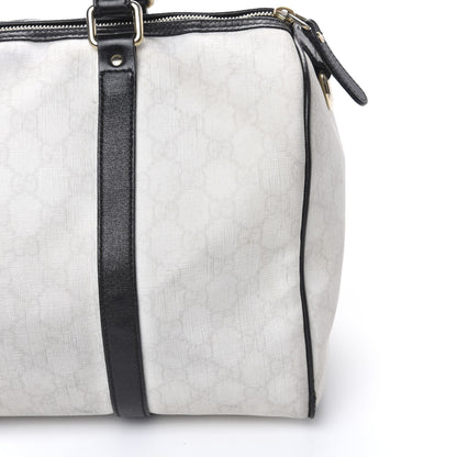 Gucci GG Plus Monogram Medium Joy Boston White Black 13 of 18