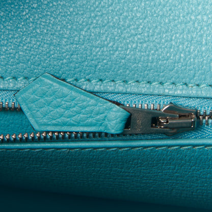 Hermes Togo Birkin 30 Bleu Atoll 18 of 29