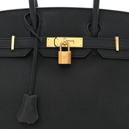Hermes Togo Birkin 30 Black 8 of 11