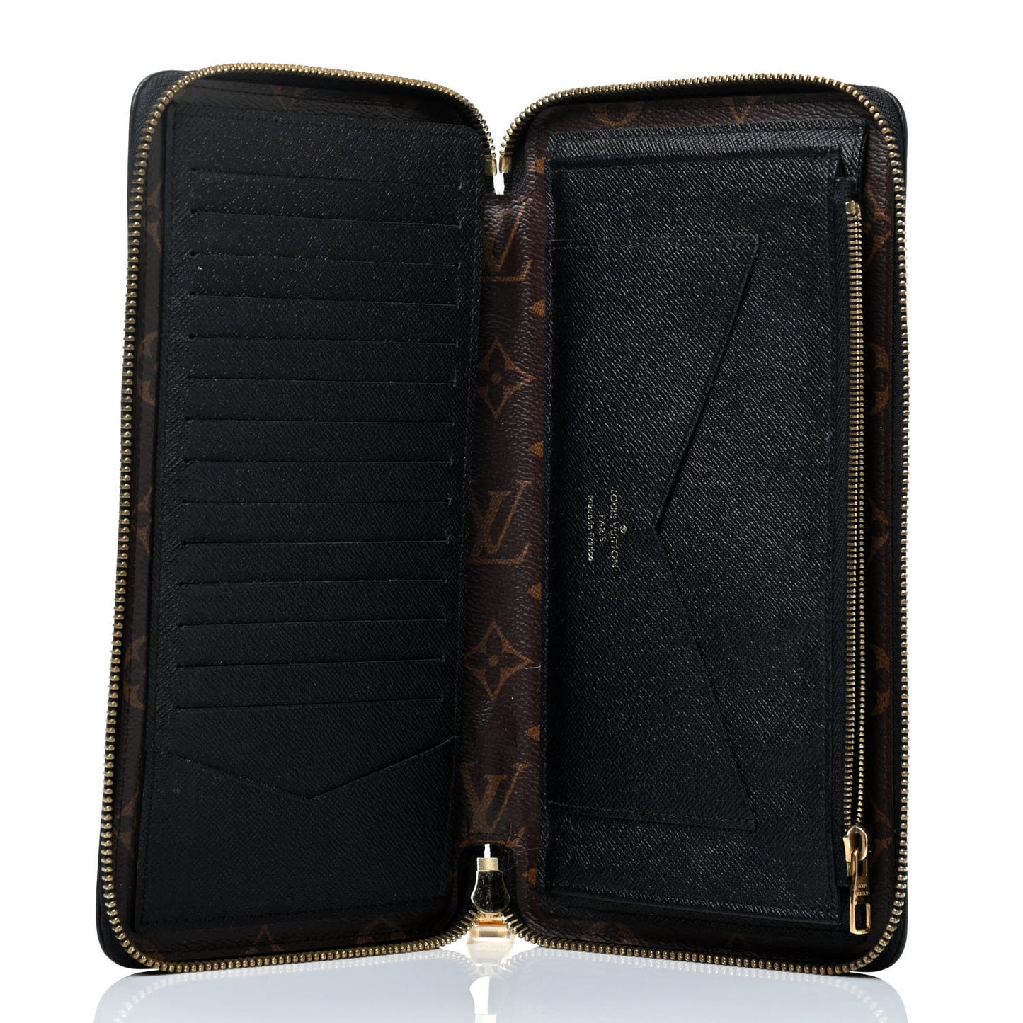 Monogram Zippy Retiro Wallet Black
