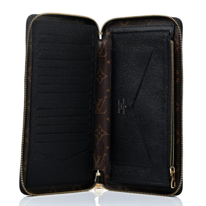 Louis Vuitton Monogram Zippy Retiro Wallet Black 4 of 4