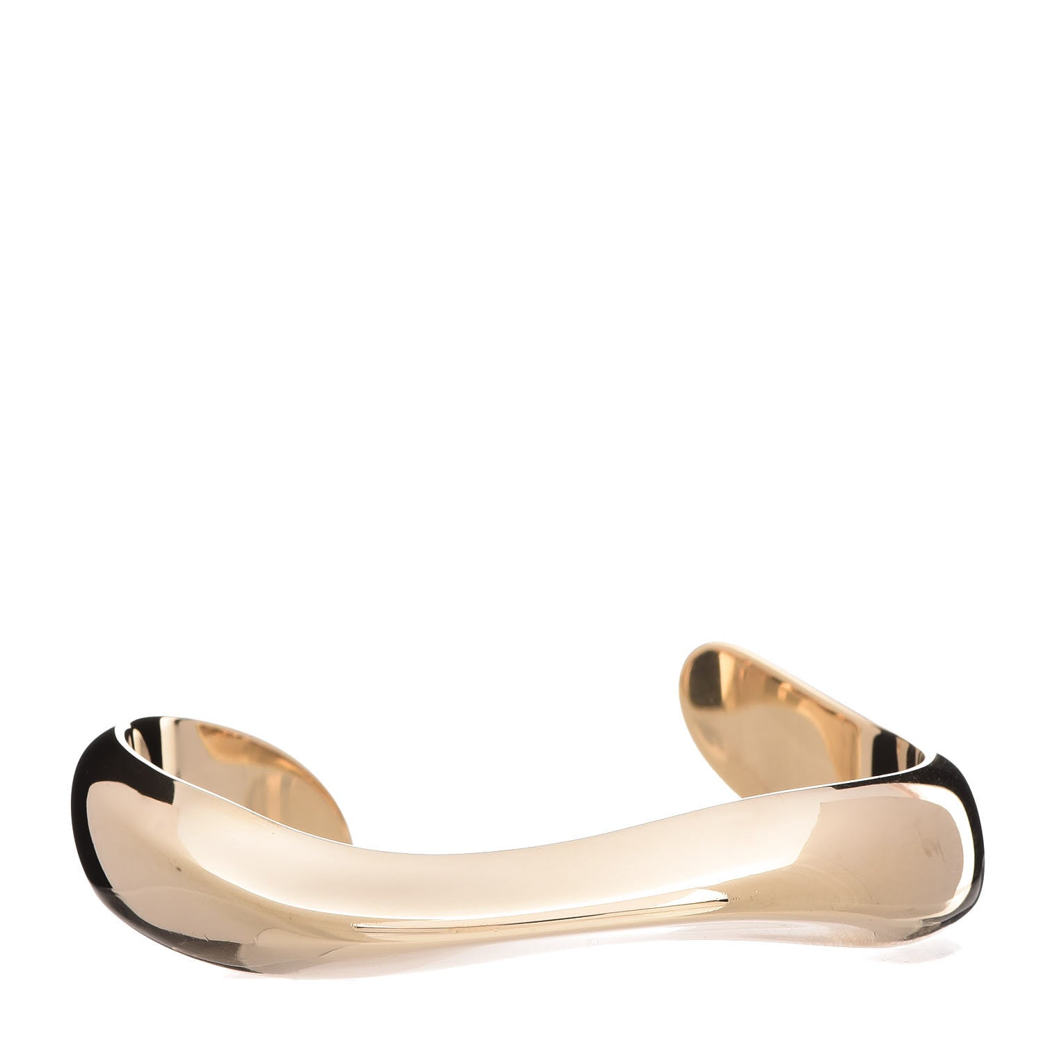 Tiffany 18K Yellow Gold Elsa Peretti Swirl Cuff Bracelet 1 of 4