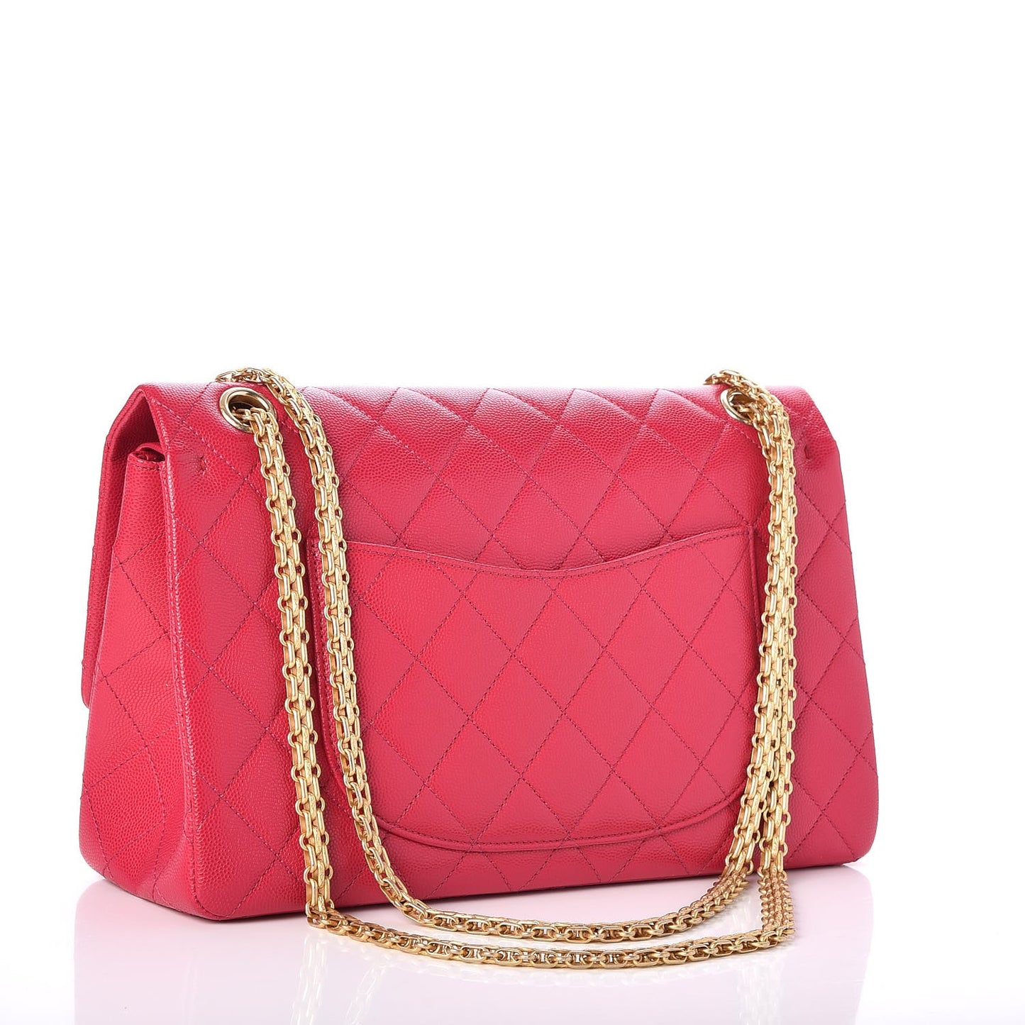 Caviar Quilted 2.55 Reissue 226 Flap Dark Pink