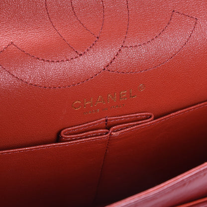 Chanel Aged Calfskin Chevron Quilted 2.55 Reissue 226 Flap Red 6 of 8