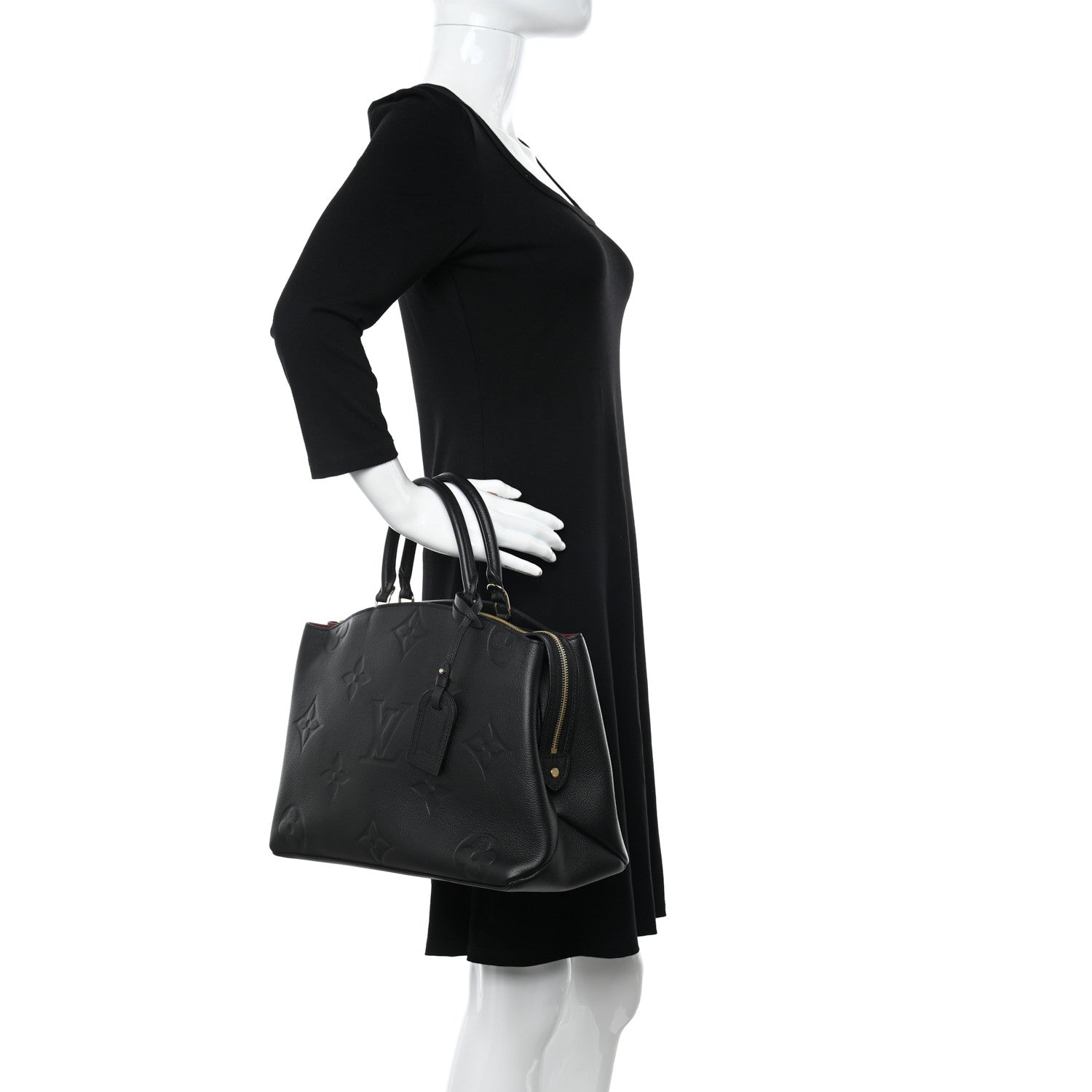 Louis Vuitton Empreinte Monogram Giant Grand Palais Black 2 of 10