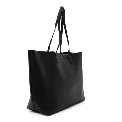 Saint Laurent Calfskin Large Shopping Tote Black 4 of 12