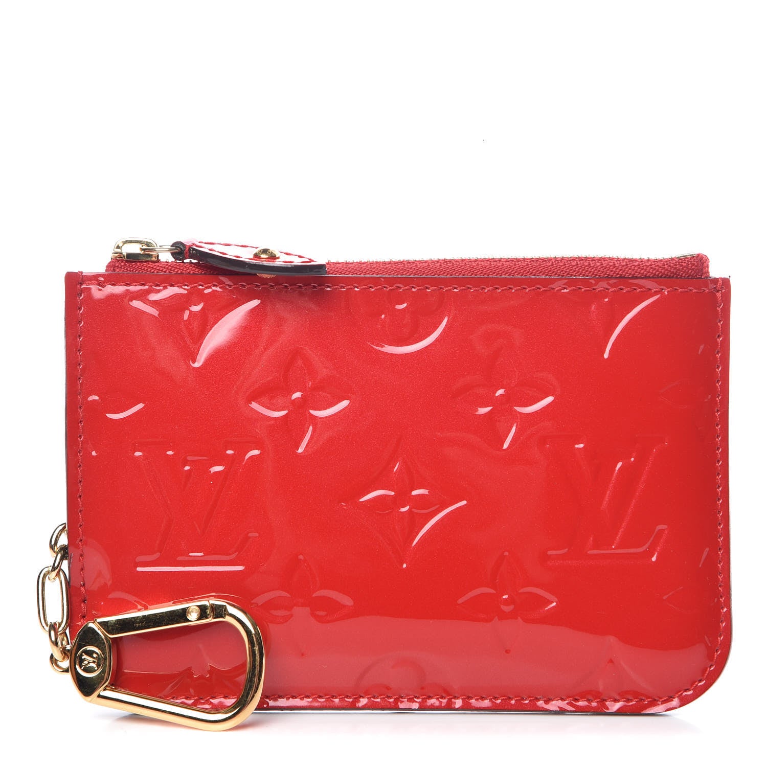 Louis Vuitton Vernis Key Pouch NM Cherry 1 of 7