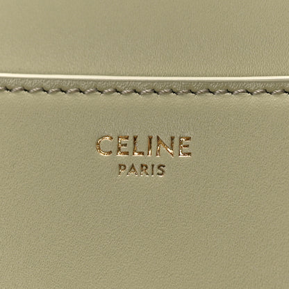 Celine Satinated Calfskin Mini 16 Top Handle Bag Almond Green 6 of 8