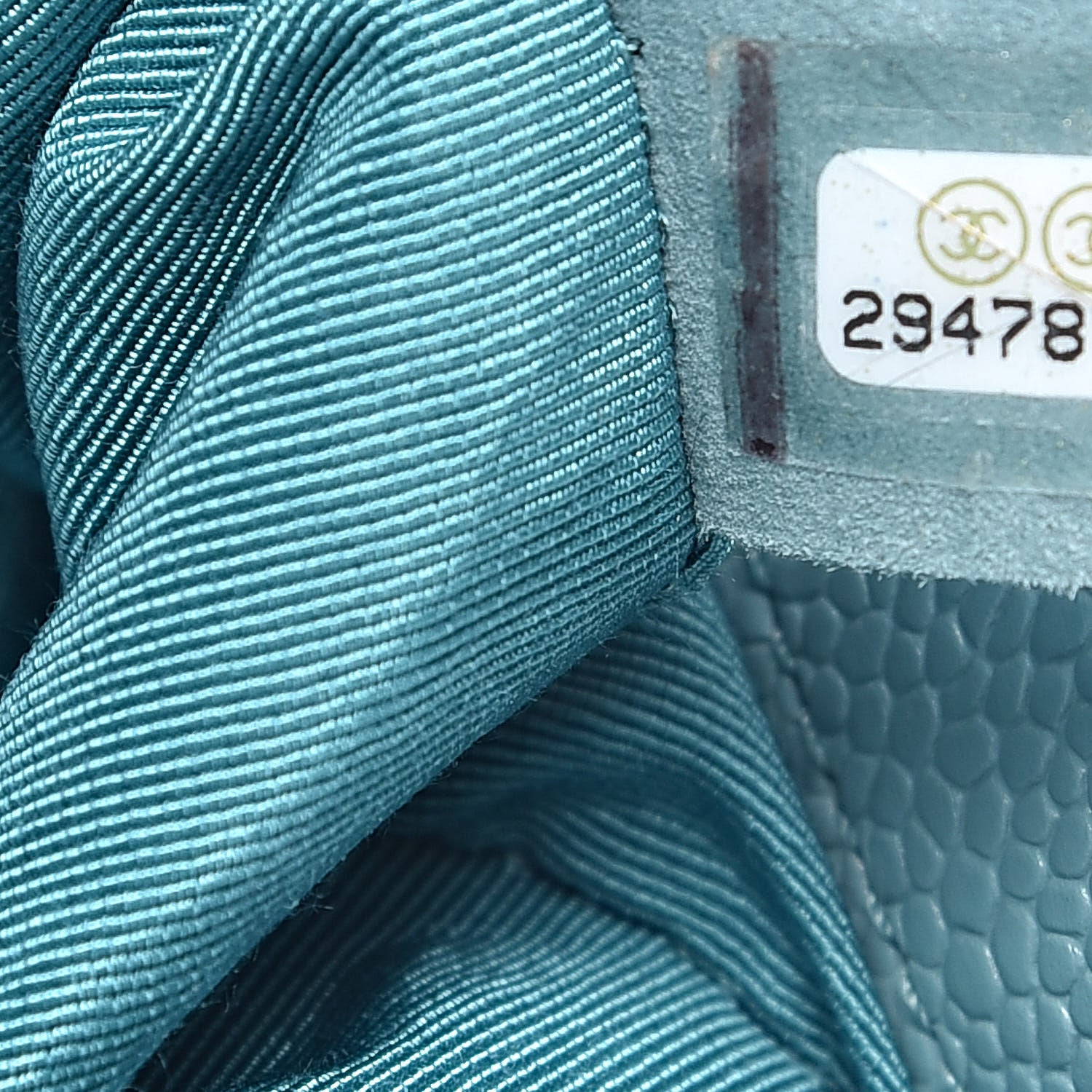 Chanel Caviar Quilted Medium Boy Flap Light Blue 7 of 11