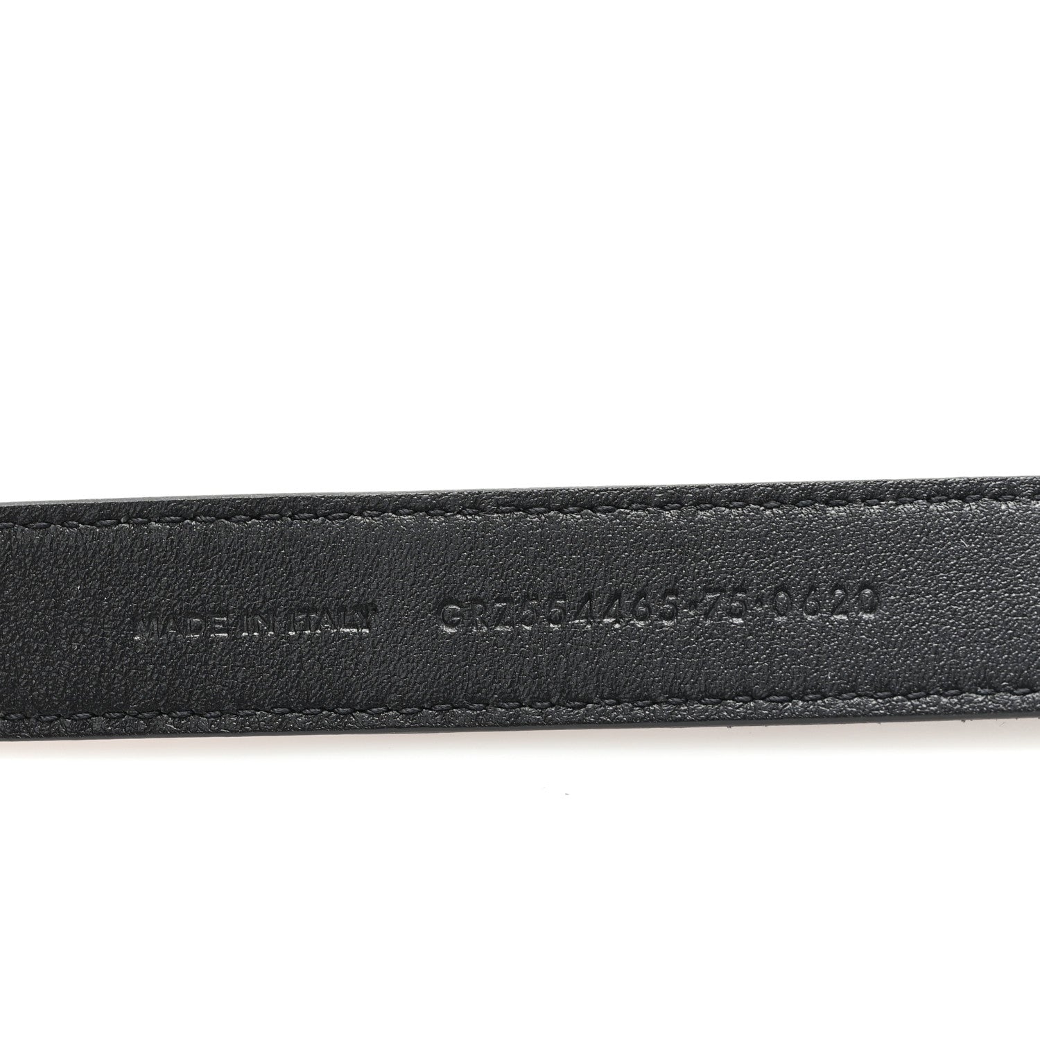 Saint Laurent Suede Calfskin Monogram Square Buckle Belt 75 30 Black 4 of 6