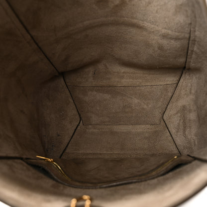 Celine Soft Grained Calfskin Sangle Bucket Bag Taupe 5 of 10
