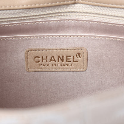 Chanel Nylon Medium Travel Flap Light Beige 6 of 15