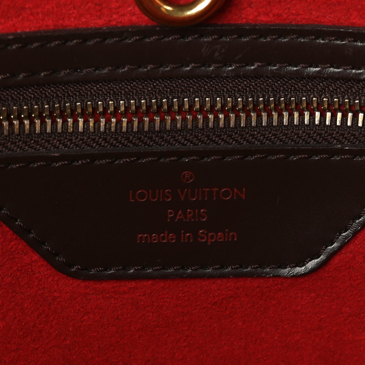 Louis Vuitton Damier Ebene Hampstead MM 7 of 11
