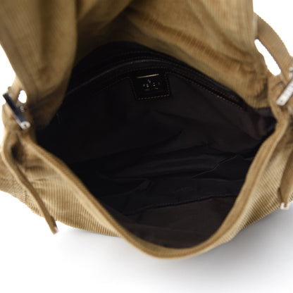 Fendi Corduroy Mama Baguette Beige 5 of 9