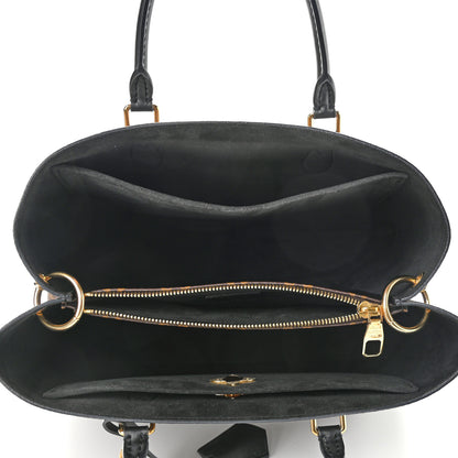 Louis Vuitton Monogram Flower Tote Black 5 of 10