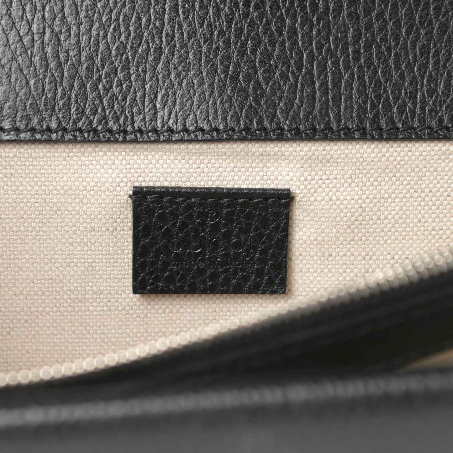 Pebbled Calfskin Small Dionysus Shoulder Bag Black