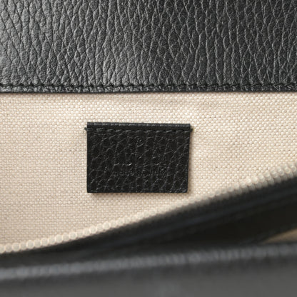 Gucci Pebbled Calfskin Small Dionysus Shoulder Bag Black 6 of 11