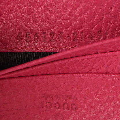 Gucci Dollar Calfskin GG Marmont Card Case Box Pink 7 of 9