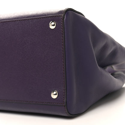 Fendi Vitello Elite Regular 2Jours Tote Ametista 11 of 12