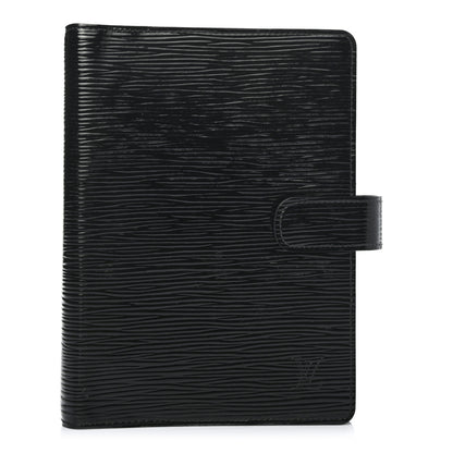 Louis Vuitton Epi Medium Ring Agenda Black 1 of 5