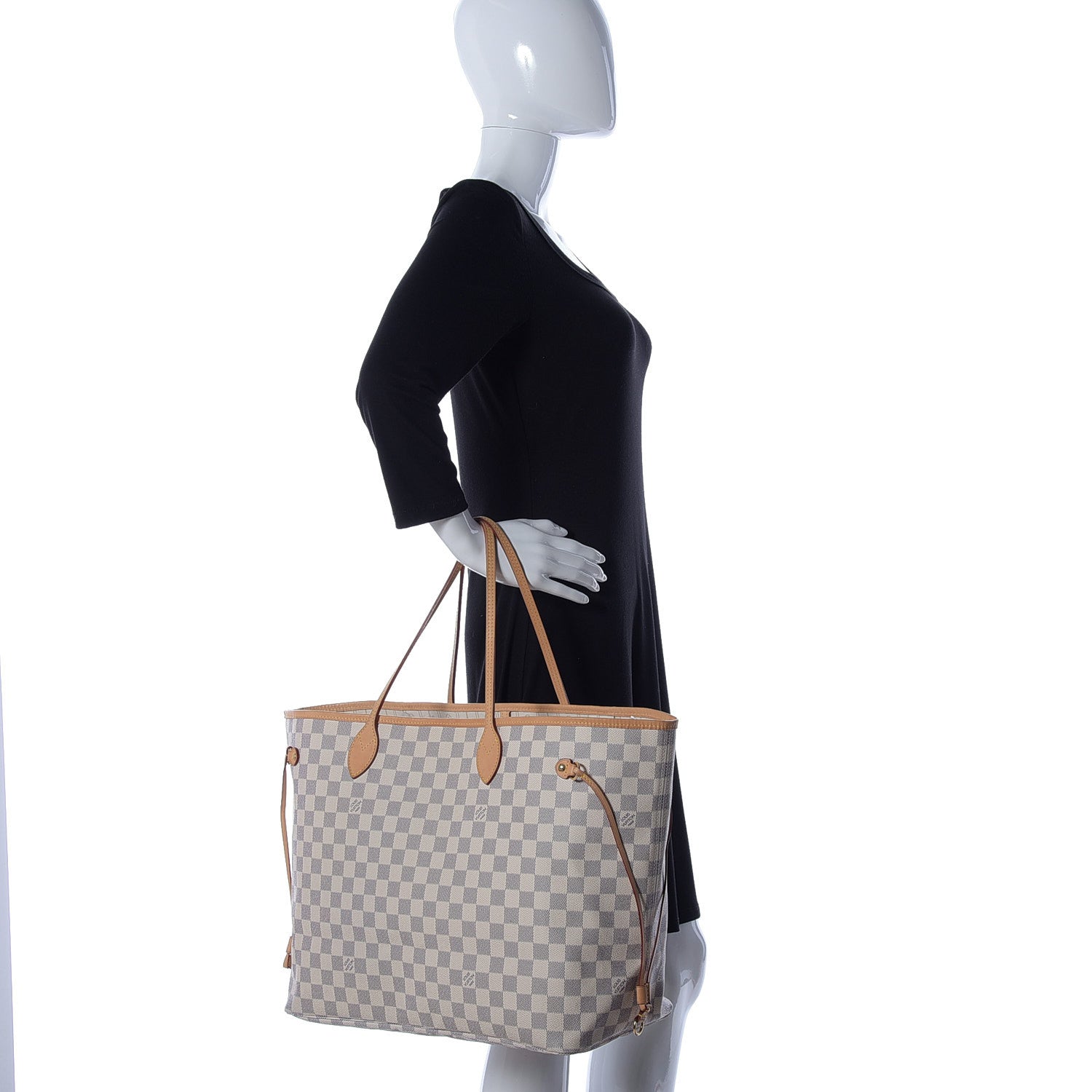Louis Vuitton Damier Azur Neverfull GM 2 of 9