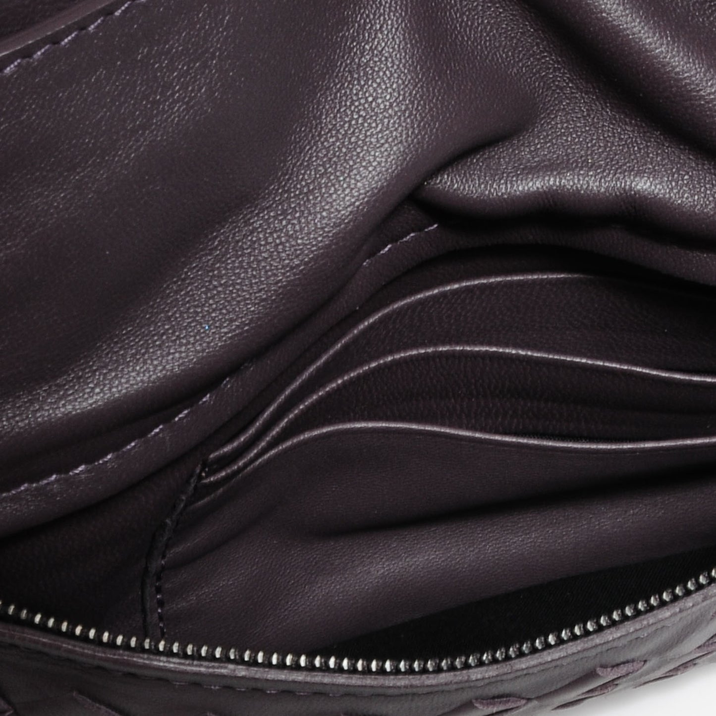 Nappa Intrecciato Messenger Bag Tourmaline