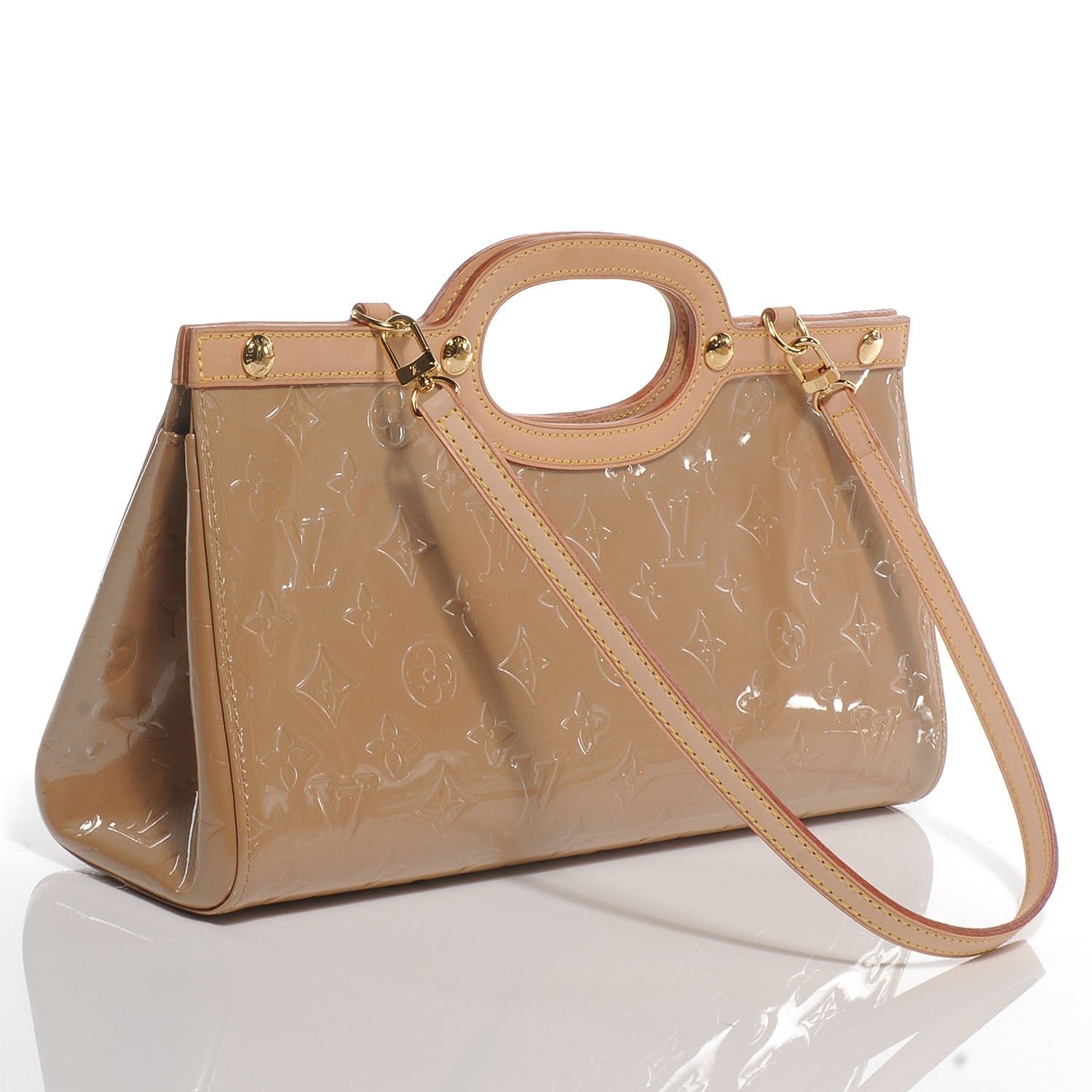 Louis Vuitton Vernis Roxbury Drive Noisette 3 of 7