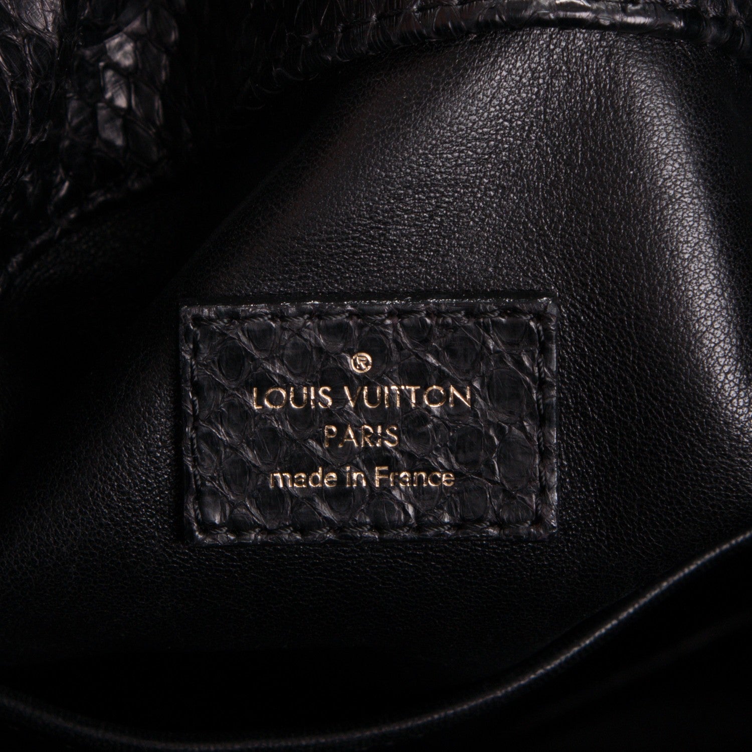 Louis Vuitton Snakeskin Embossed Monogram Artsy MM Black 6 of 7
