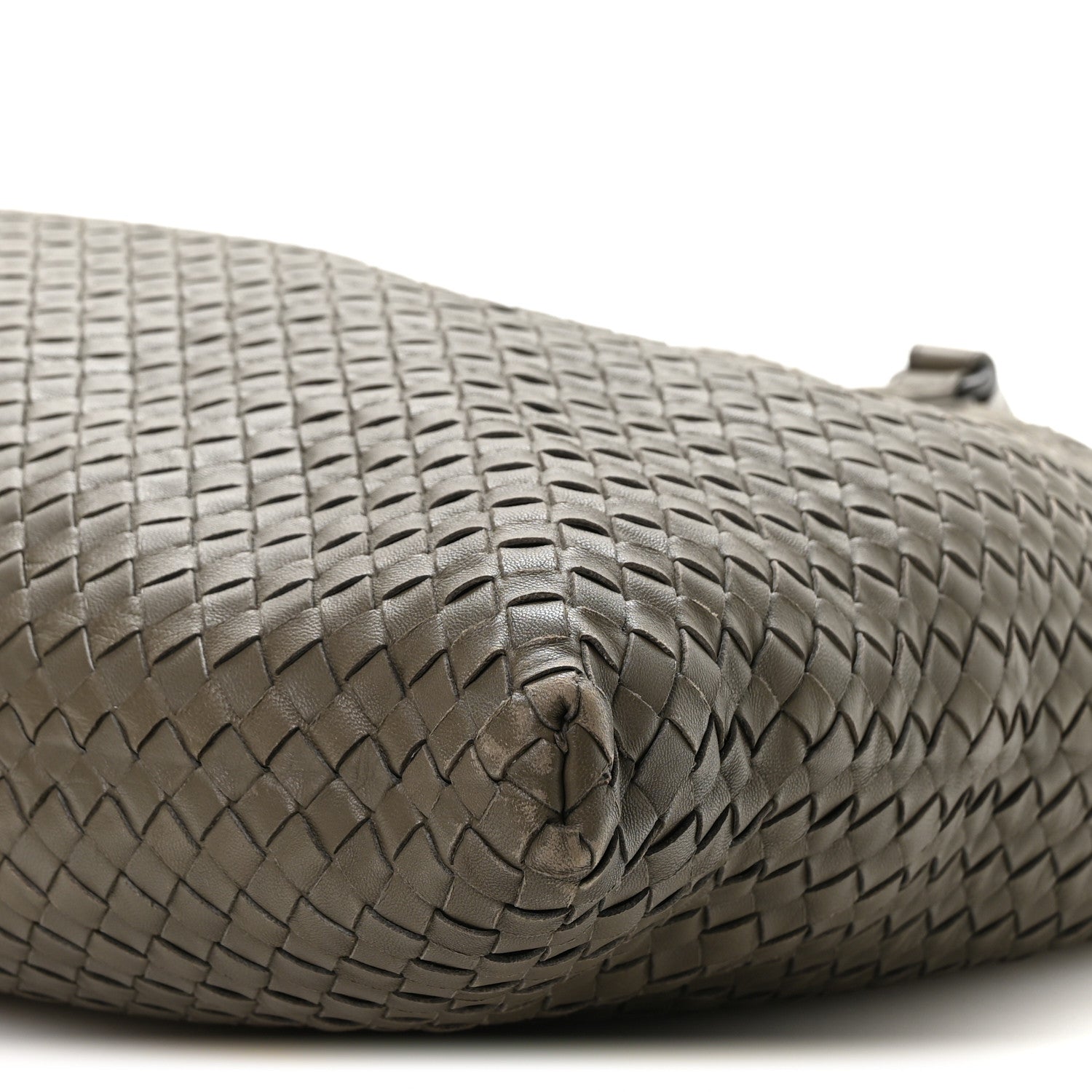 Bottega Veneta Nappa Intrecciato Maxi Convertible Tote Steel 11 of 12
