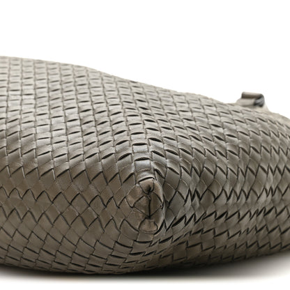 Bottega Veneta Nappa Intrecciato Maxi Convertible Tote Steel 11 of 12