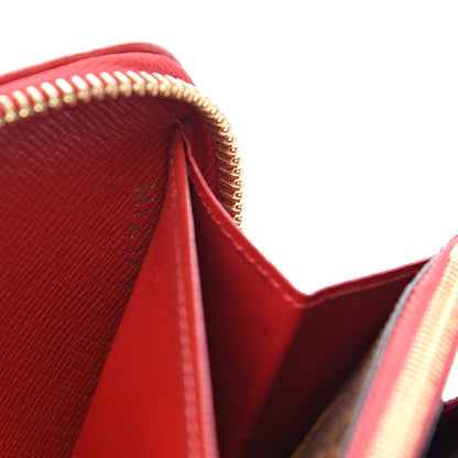 Louis Vuitton Monogram Retiro Zippy Wallet Cherry 7 of 8