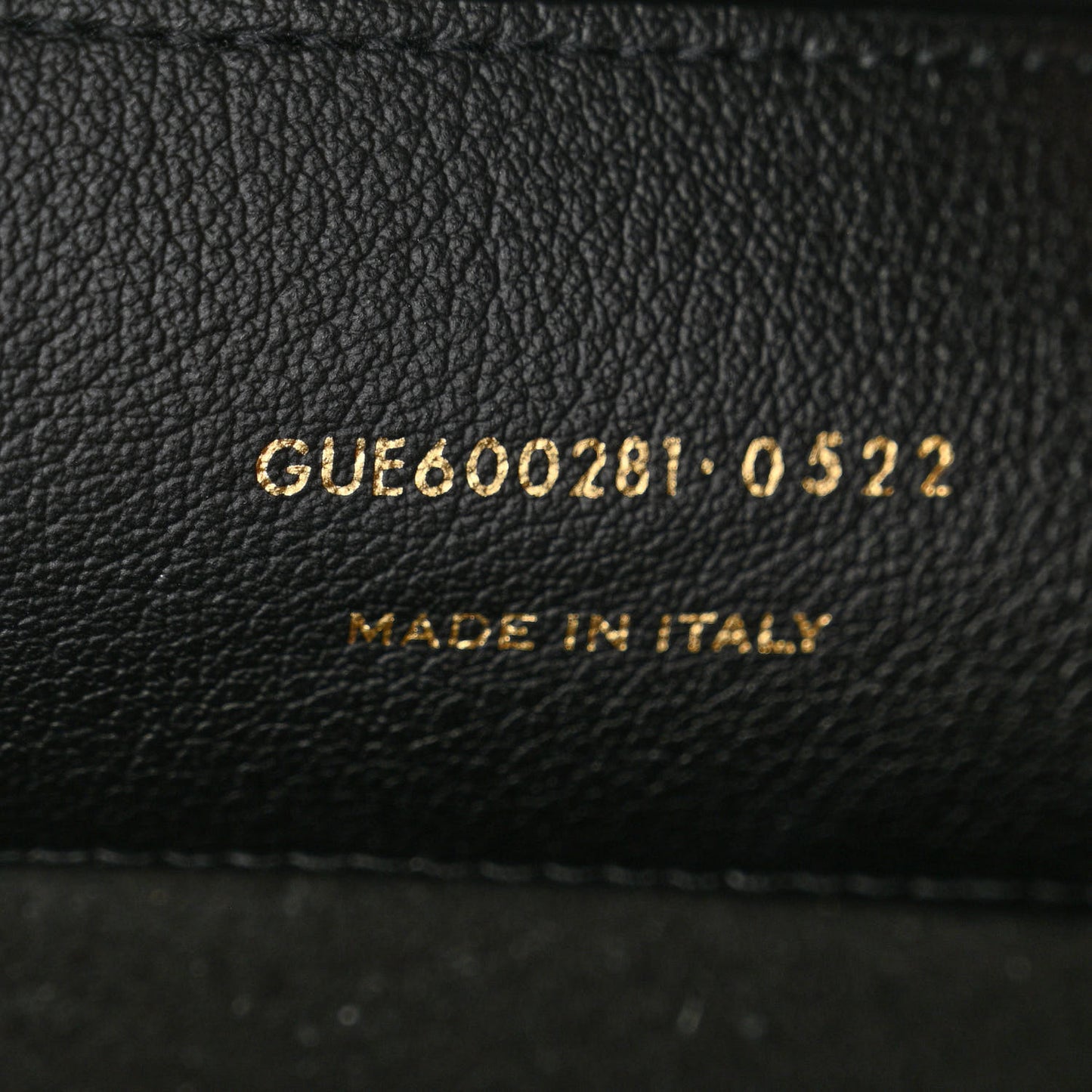 Calfskin Large Shopping Tote Black