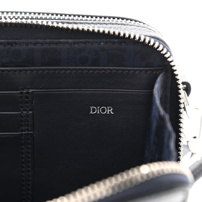 Christian Dior X AIR JORDAN Grained Calfskin Crossbody Blue 7 of 11