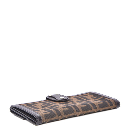 Fendi Zucca Continental Wallet Tobacco 4 of 8