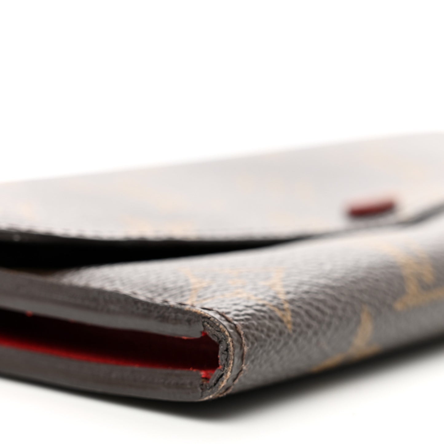 Monogram Emilie Wallet Rouge