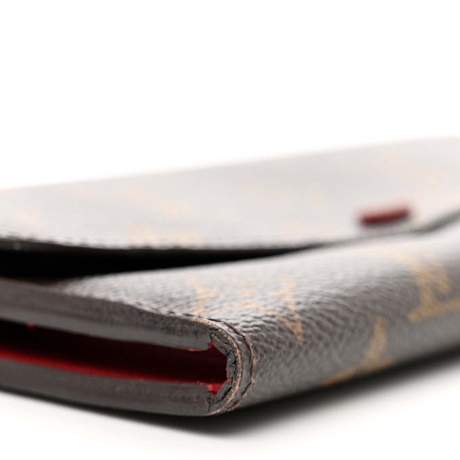 Louis Vuitton Monogram Emilie Wallet Rouge 10 of 12