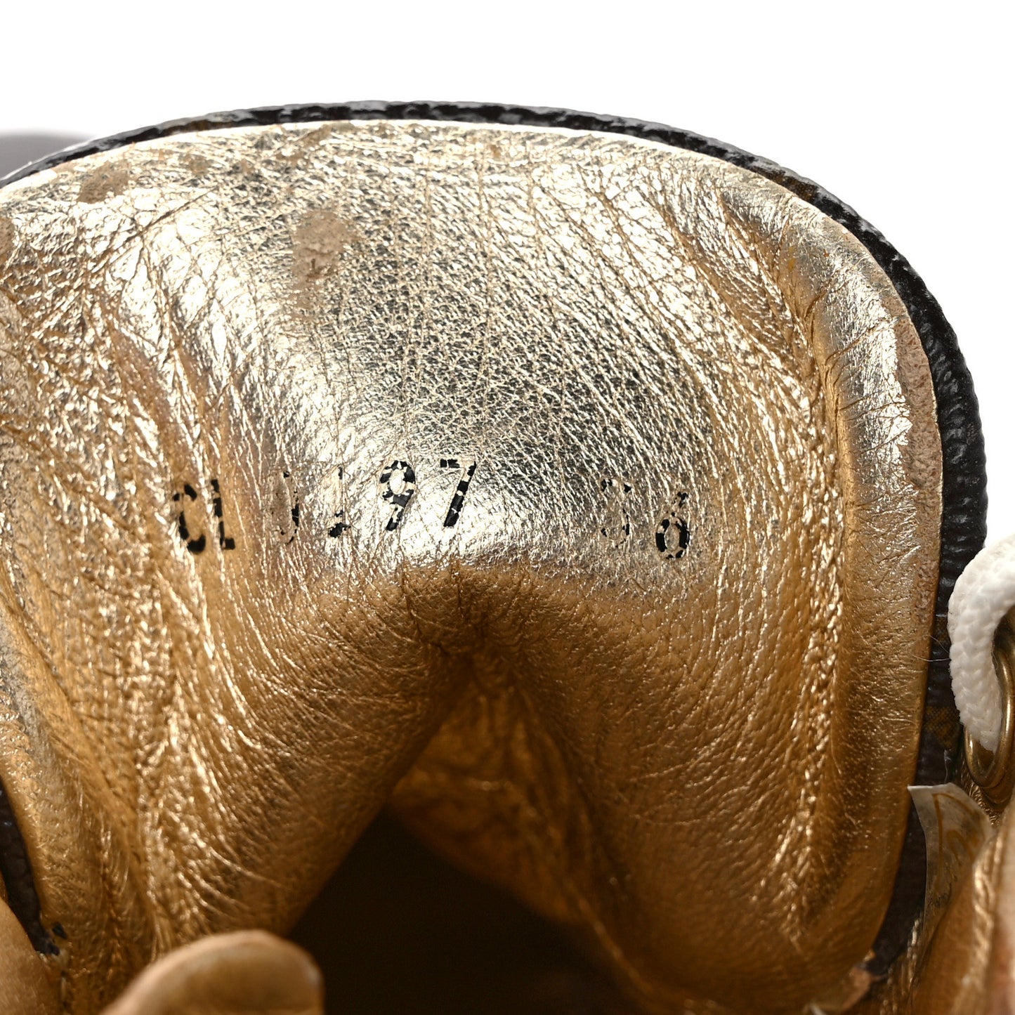 Patent Monogram Stellar Sneaker Boots 36 Gold
