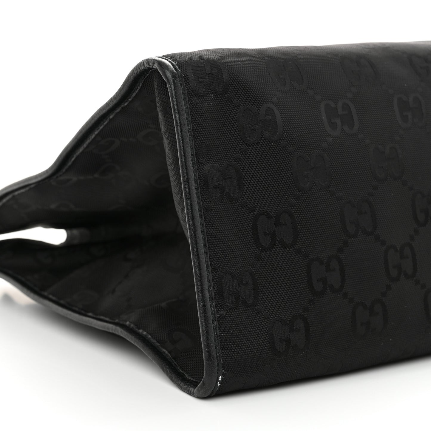 Econyl Nylon Monogram Large Off The Grid Tote Bag Black