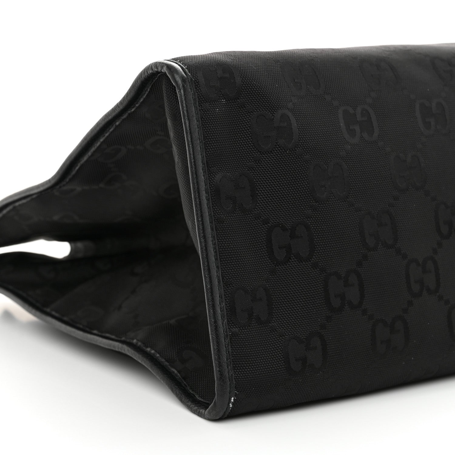 Gucci Econyl Nylon Monogram Large Off The Grid Tote Bag Black 9 of 15