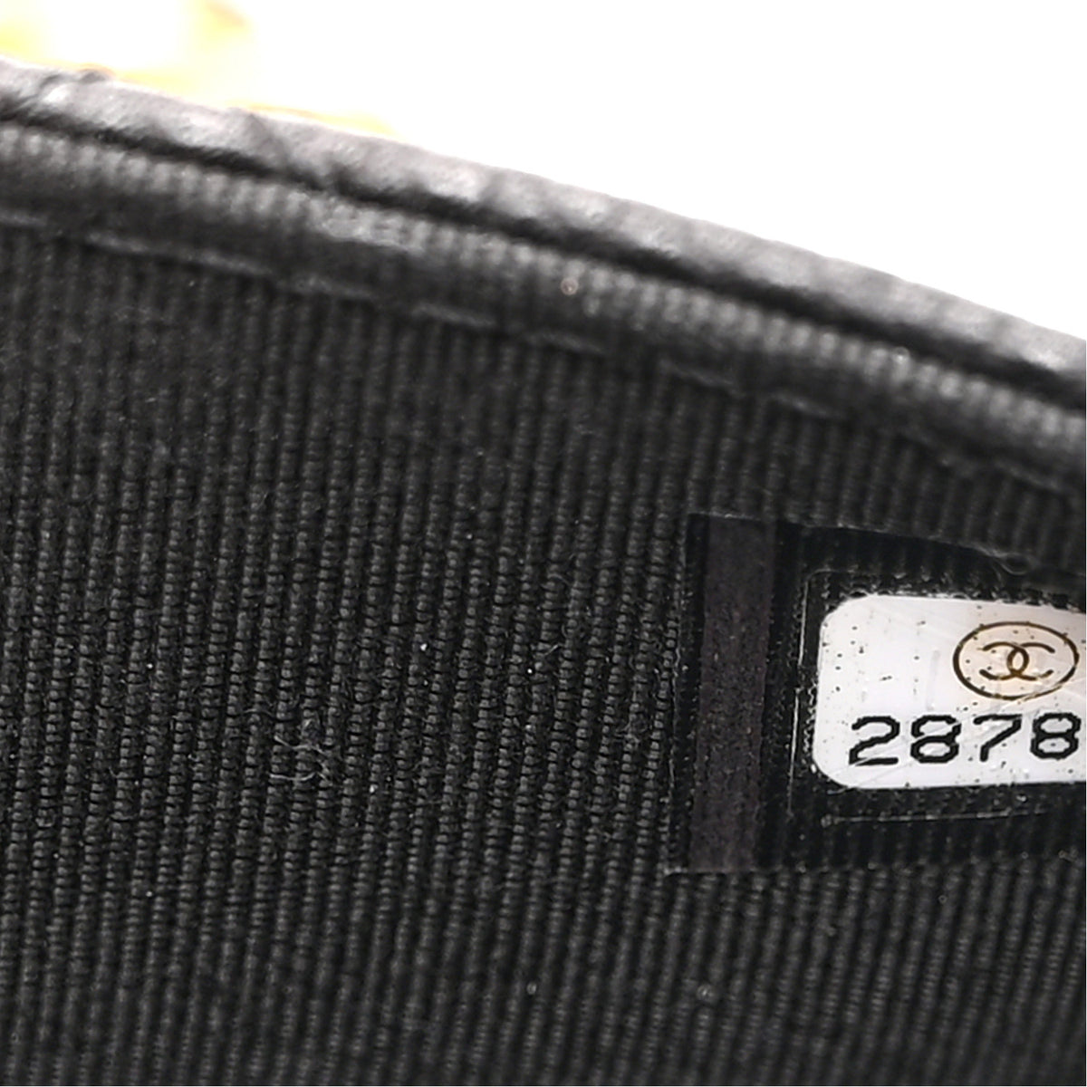 Chanel Caviar Quilted Wallet on Chain WOC Black 8 of 11
