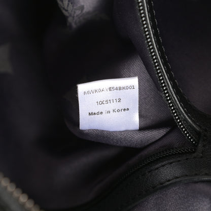 MCM Visetos Medium Studded Stark Backpack Black 7 of 13